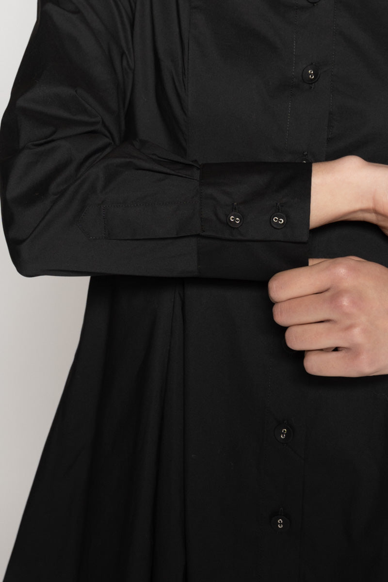 Overtone Long Shirt Blk