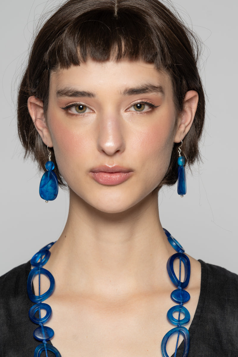 Berber Earrings Cobalt