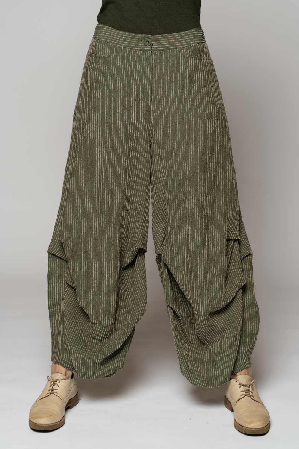 Ember Tuck Pants Moss