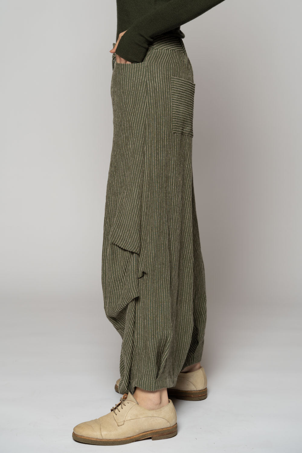 Ember Tuck Pants Moss