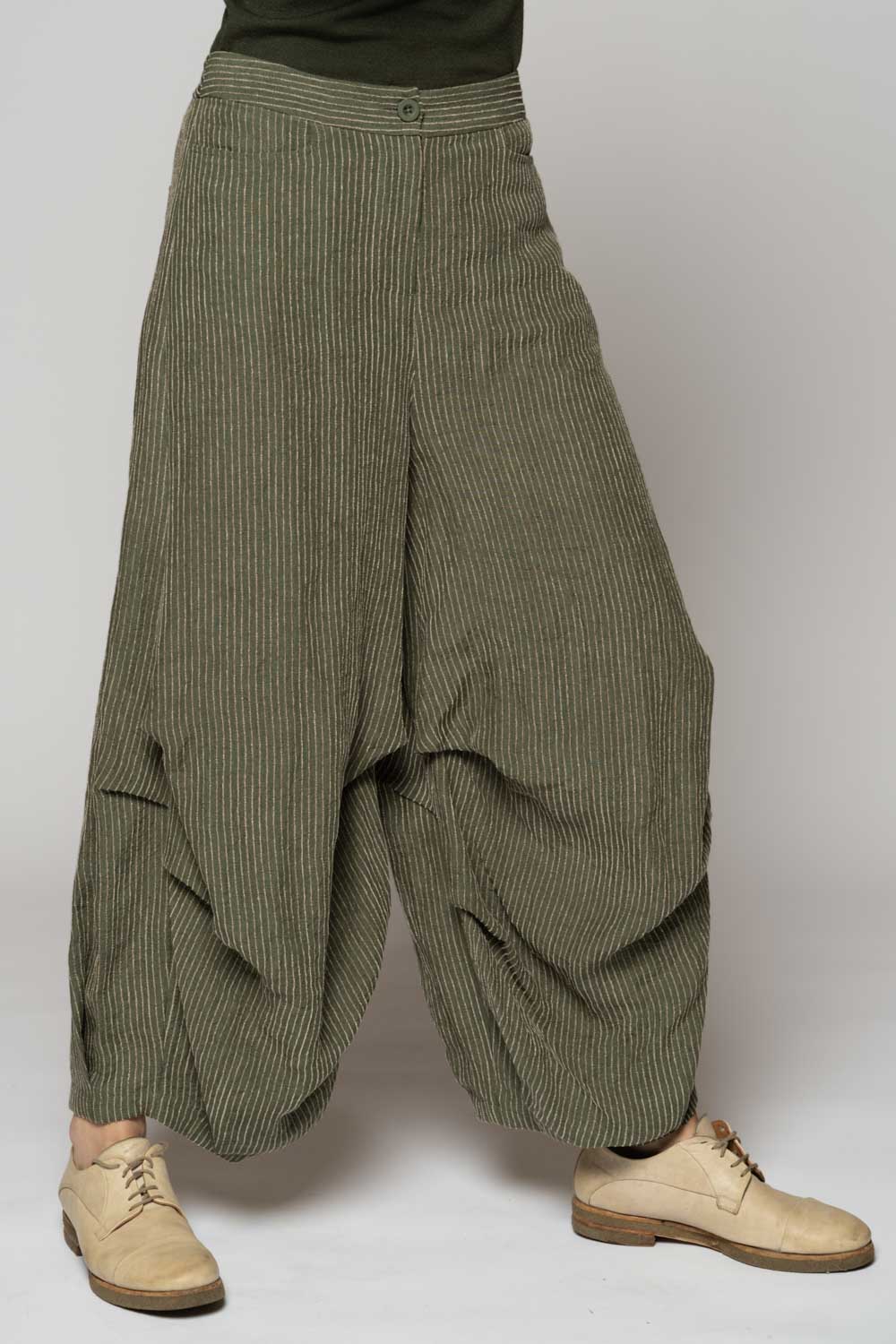 Ember Tuck Pants Moss