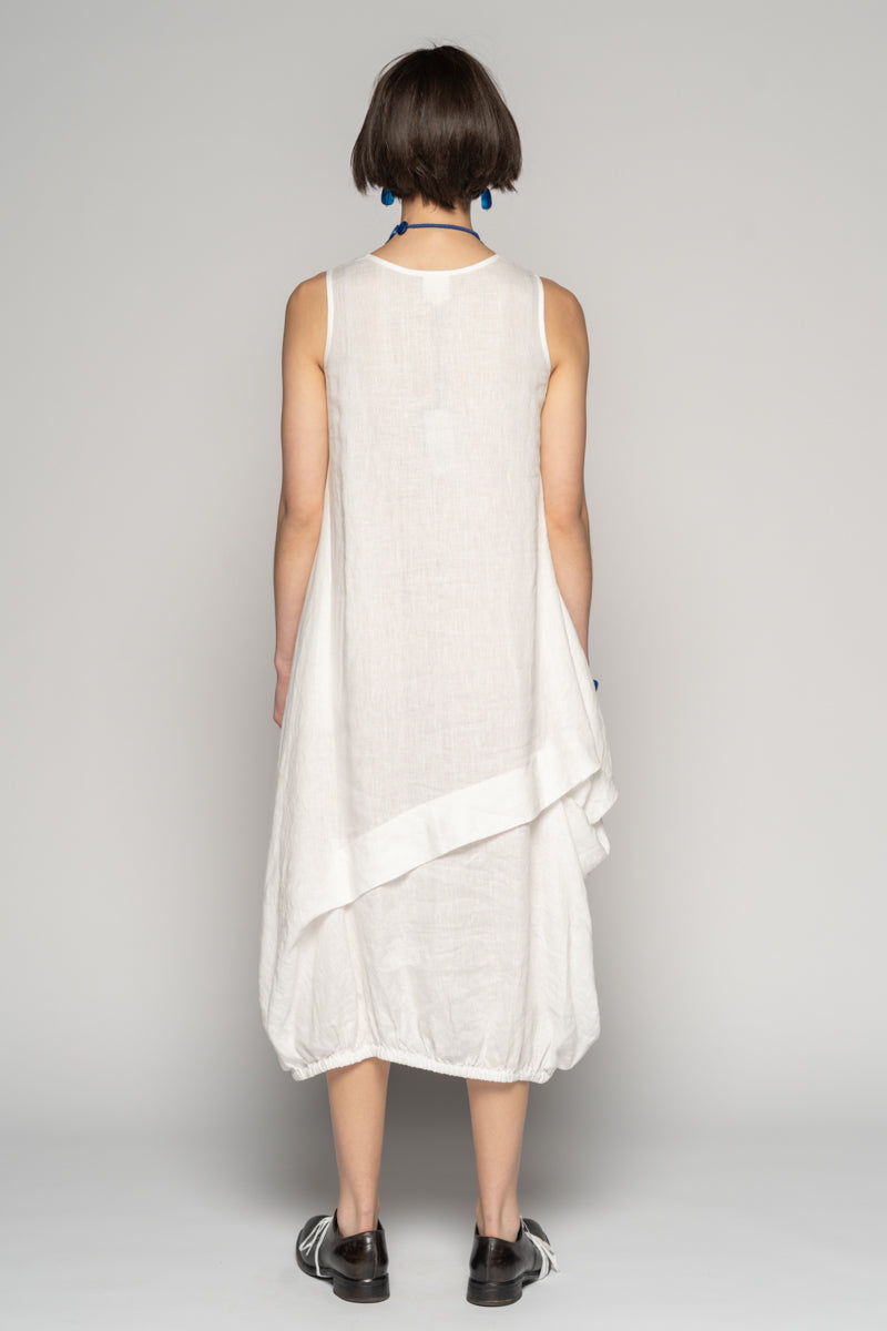 Sabi Tuck Dress Wh