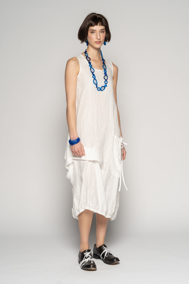 Sabi Tuck Dress Wh