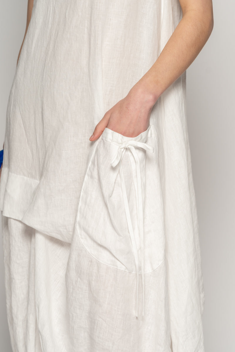 Sabi Tuck Dress Wh
