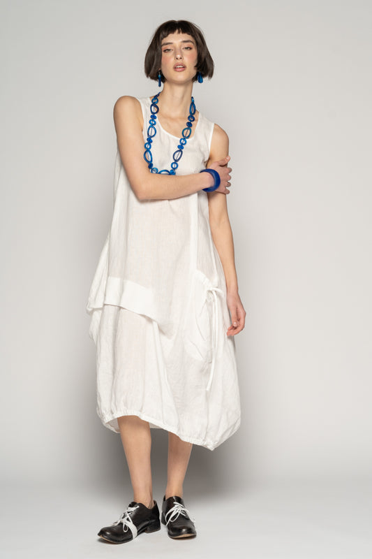 Sabi Tuck Dress Wh