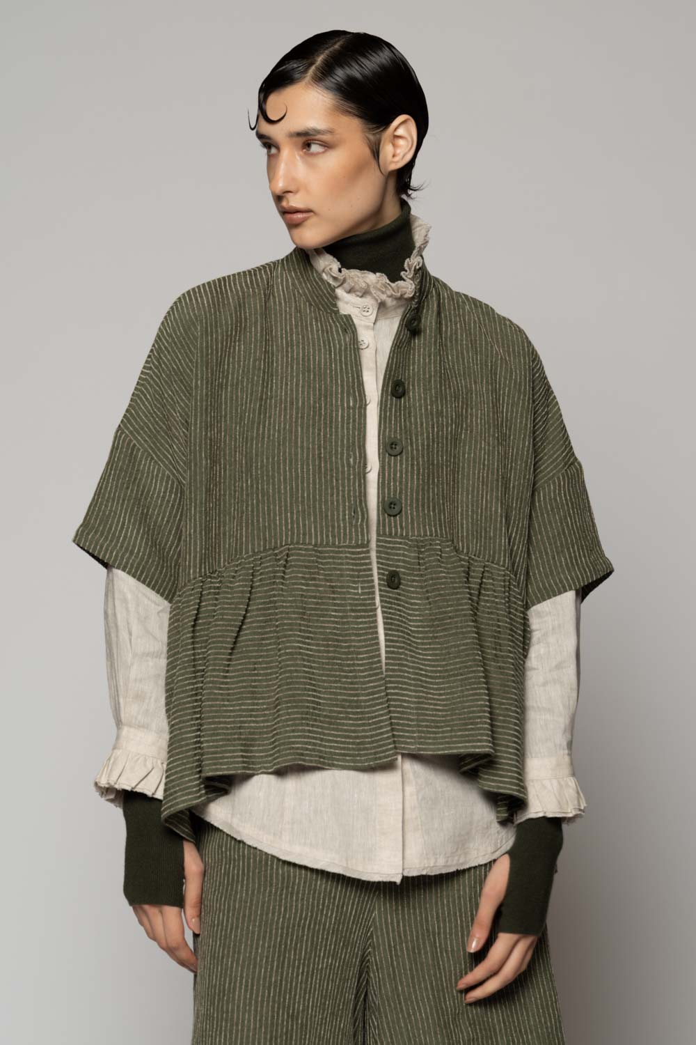 Ember Gather Jacket Moss