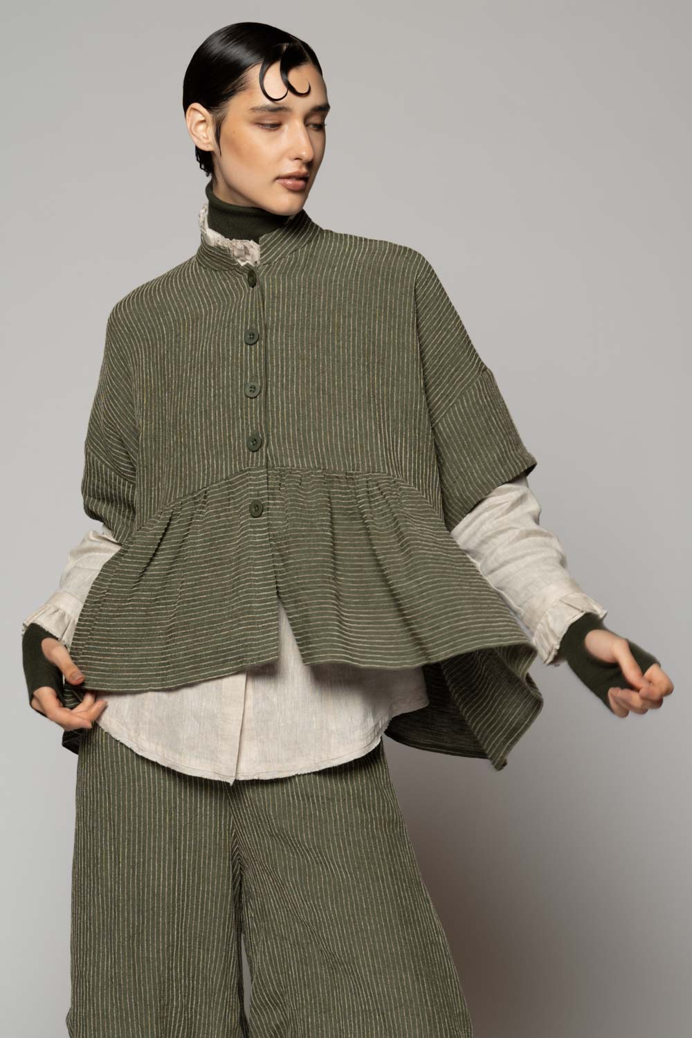 Ember Gather Jacket Moss