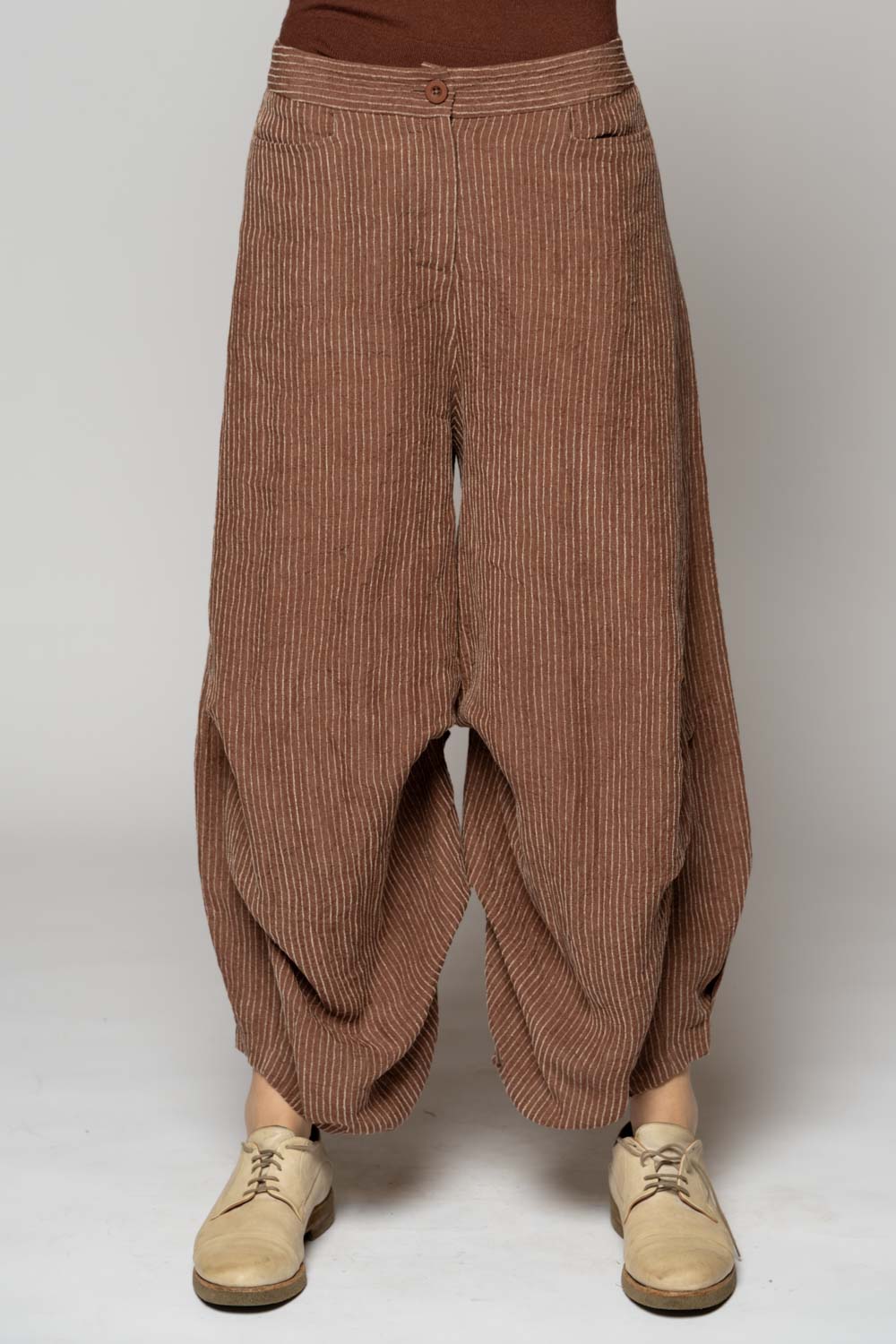 Ember Tuck Pants Walnut