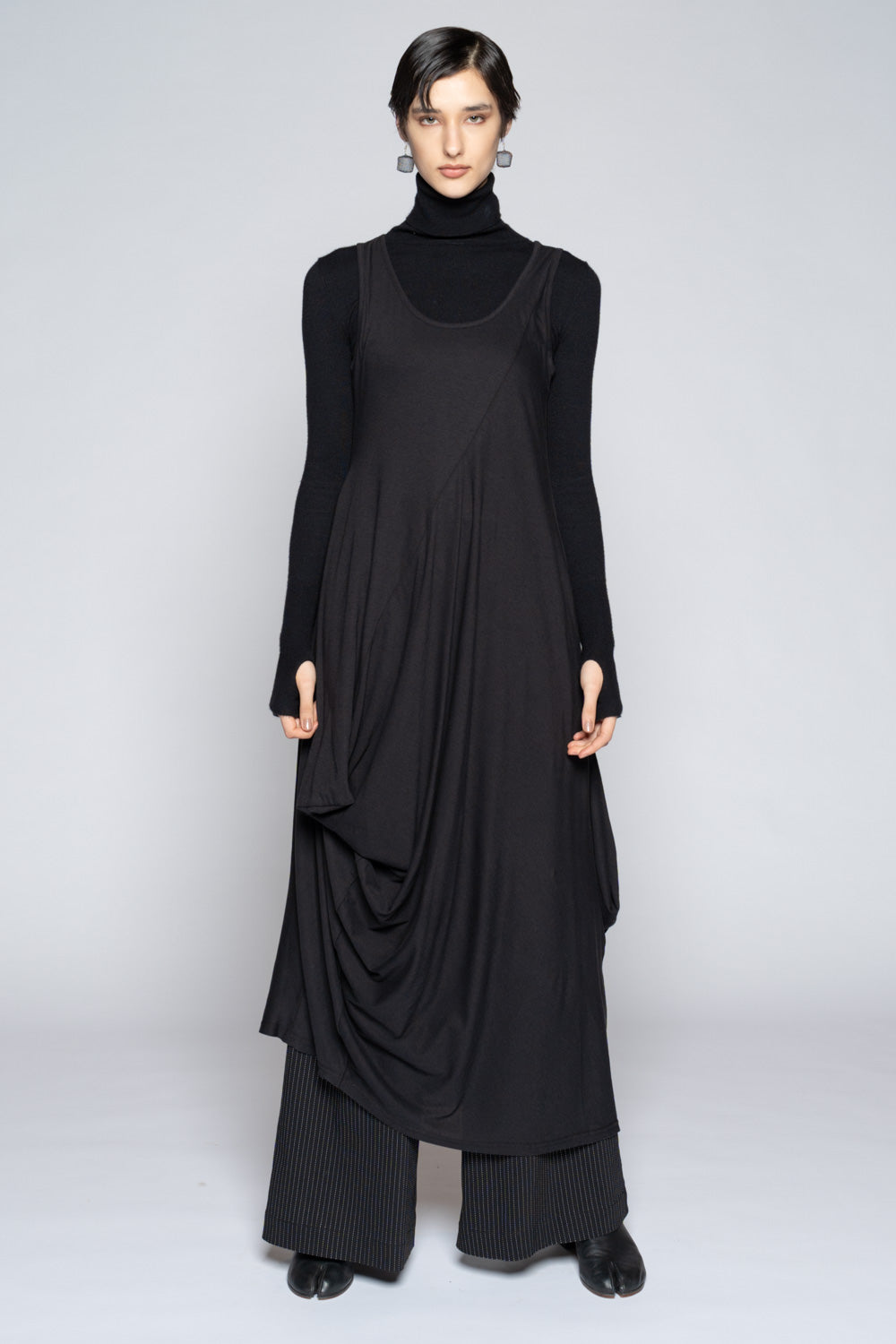 Potsu Dress Blk