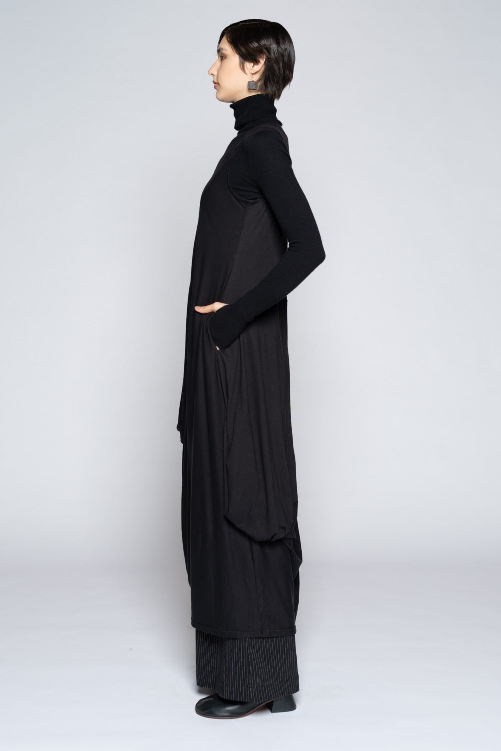 Potsu Dress Blk