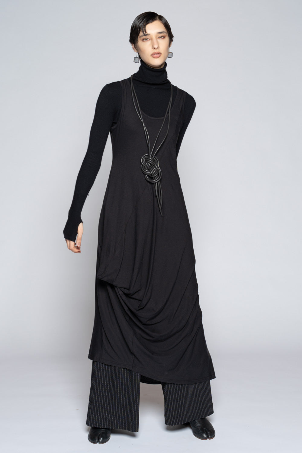 Potsu Dress Blk