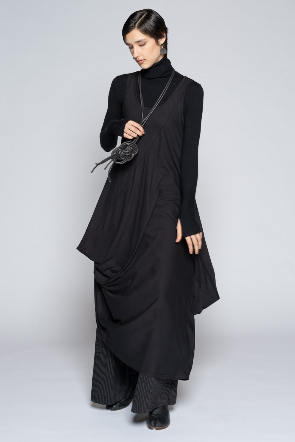 Potsu Dress Blk