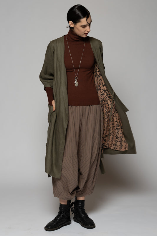 Kupa Wrap Dress Moss
