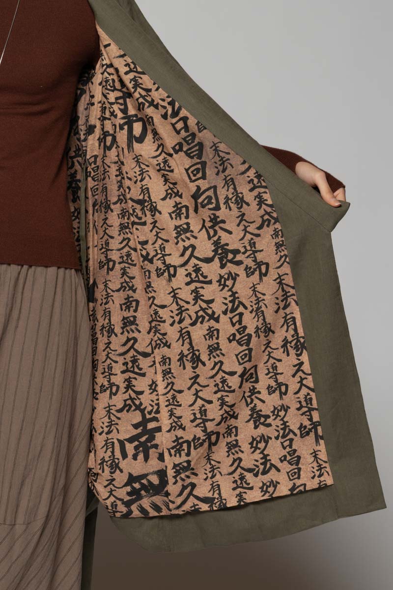 Kupa Wrap Dress Moss