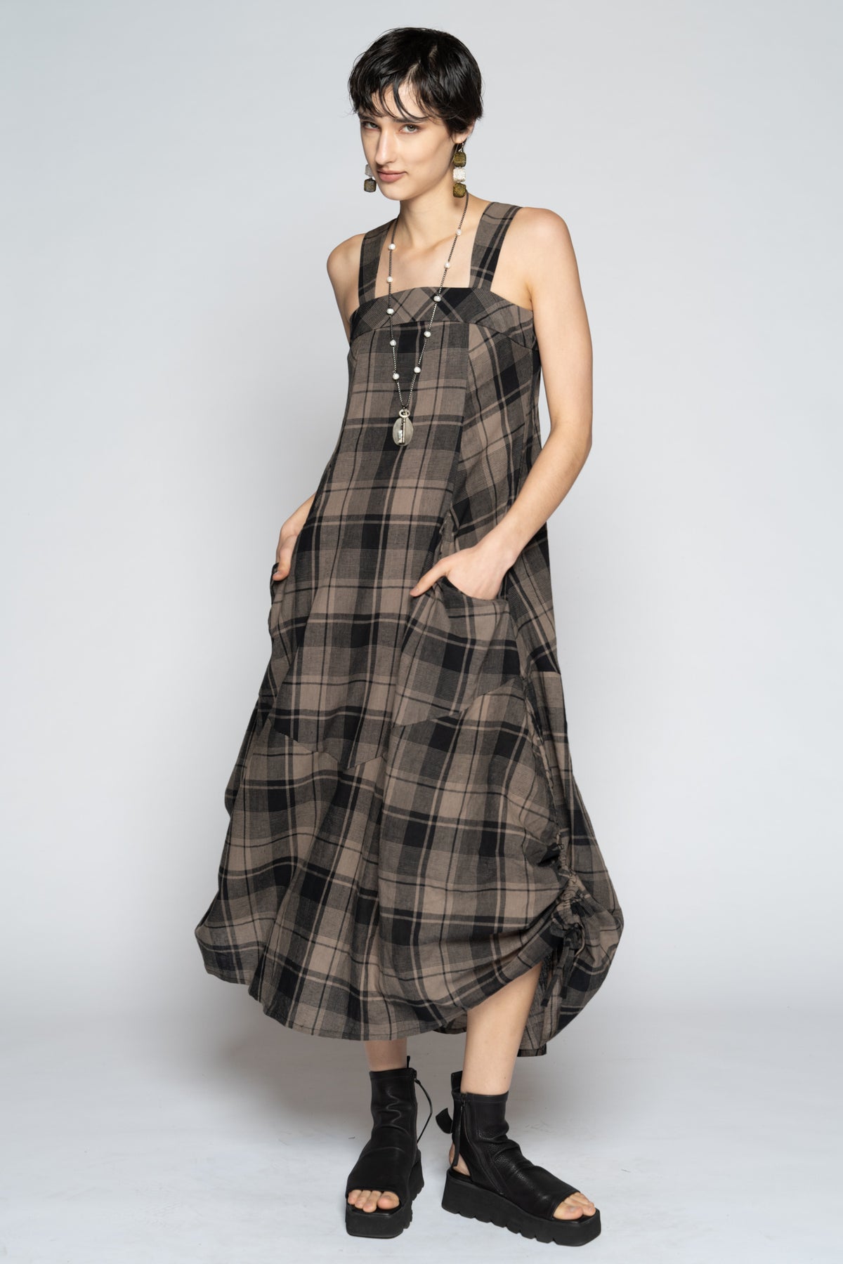 Arya Dress Truffle