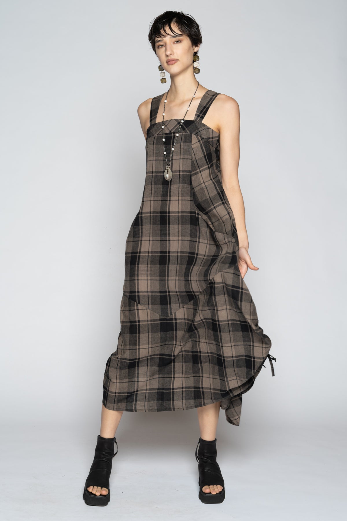 Arya Dress Truffle