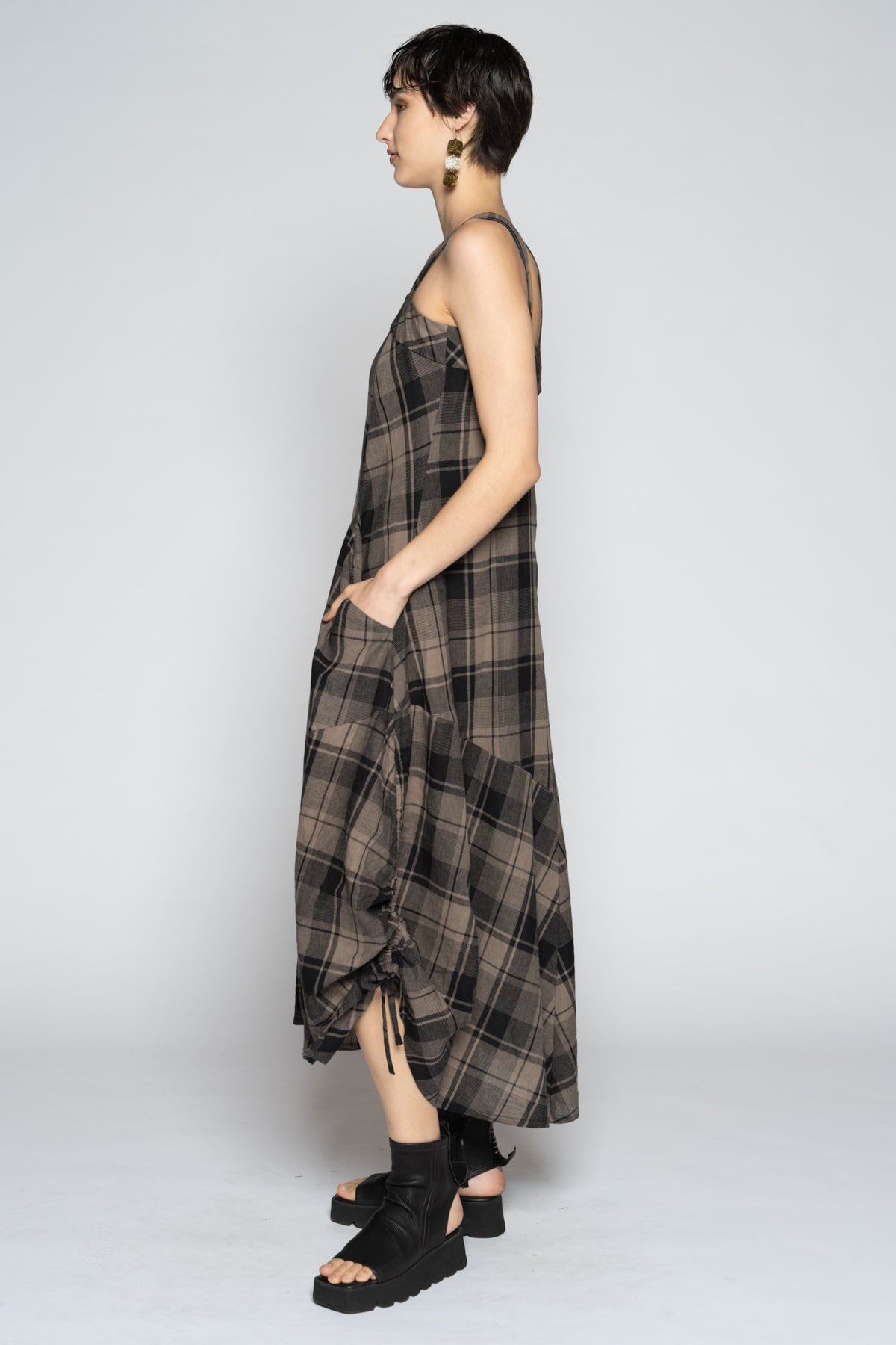 Arya Dress Truffle
