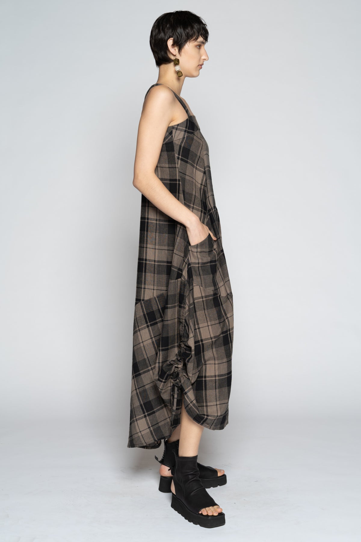 Arya Dress Truffle