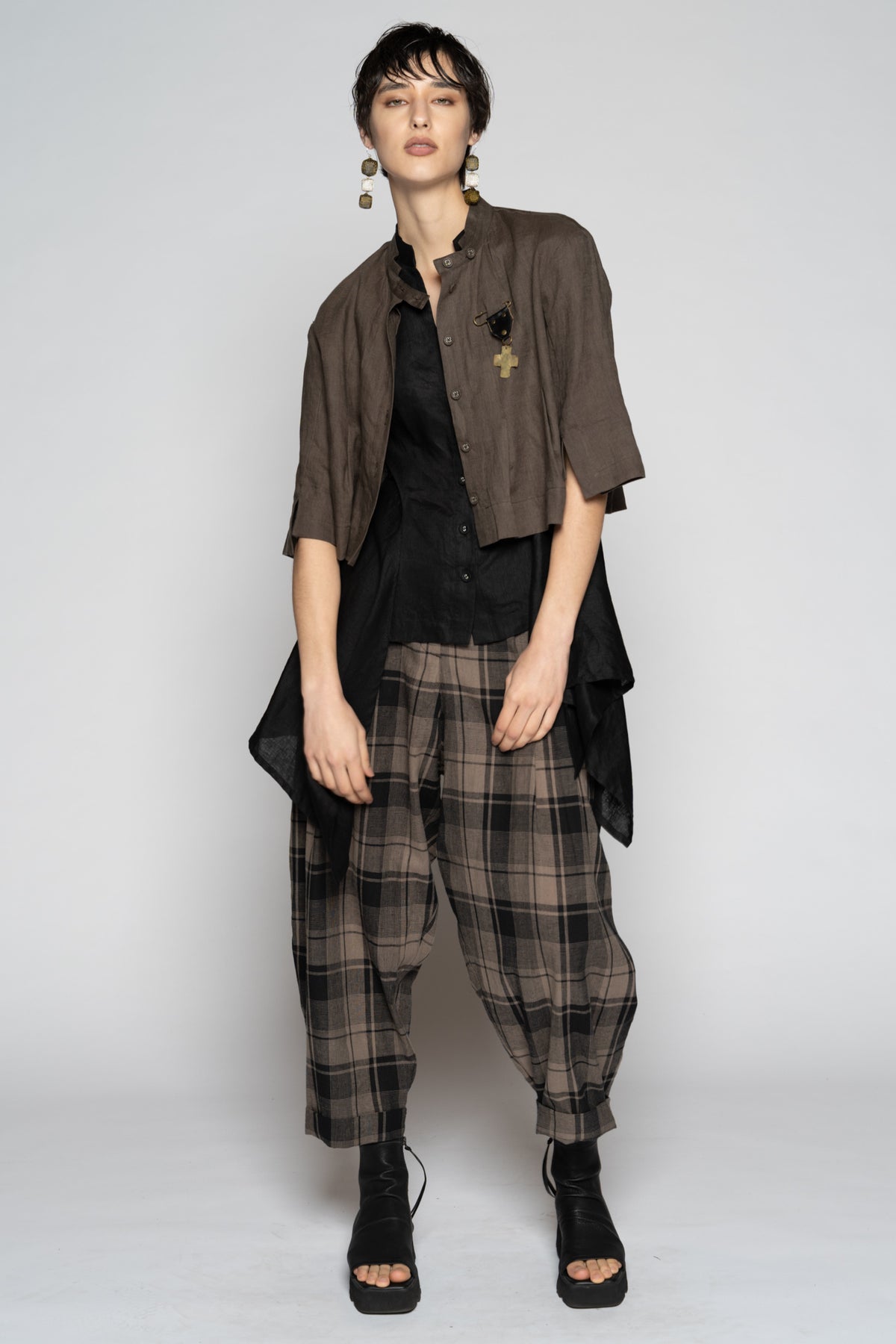 Halo Short Jacket Truffle