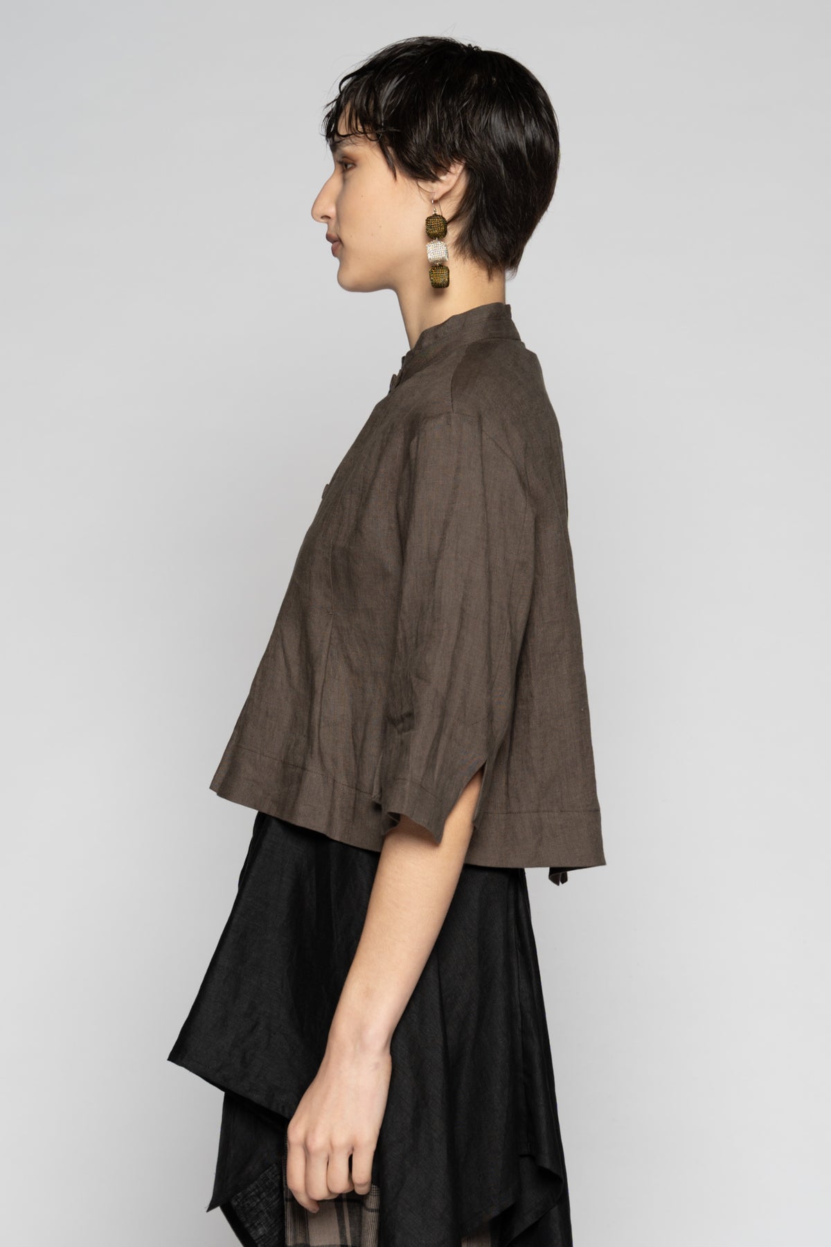 Halo Short Jacket Truffle
