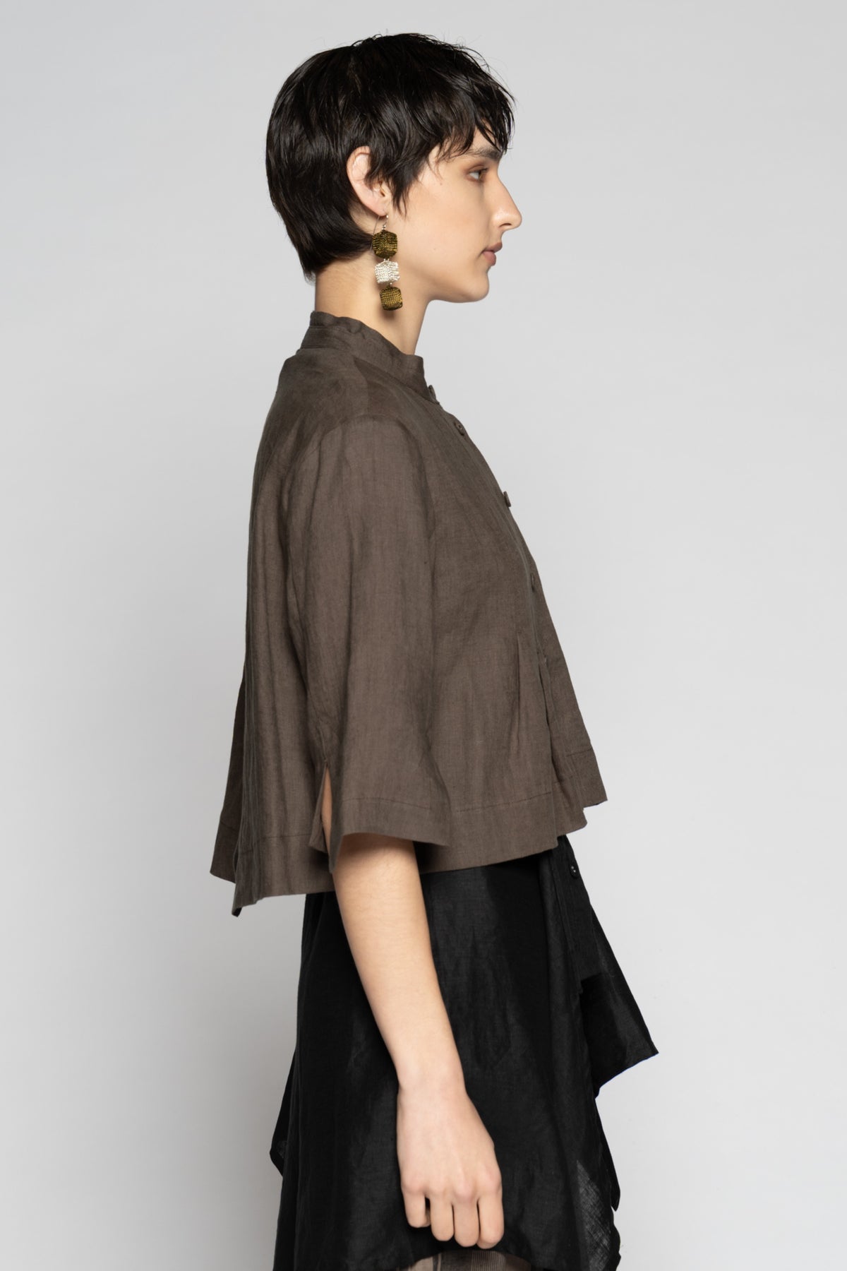 Halo Short Jacket Truffle
