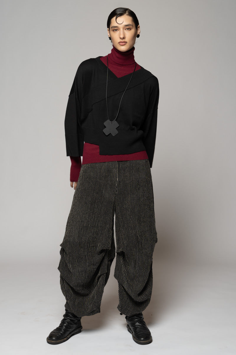 Casa Knit Top Blk