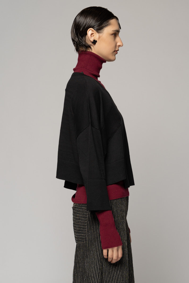 Casa Knit Top Blk