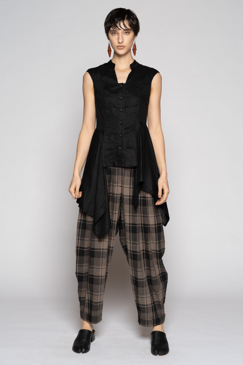 Chromate Drape Top Blk