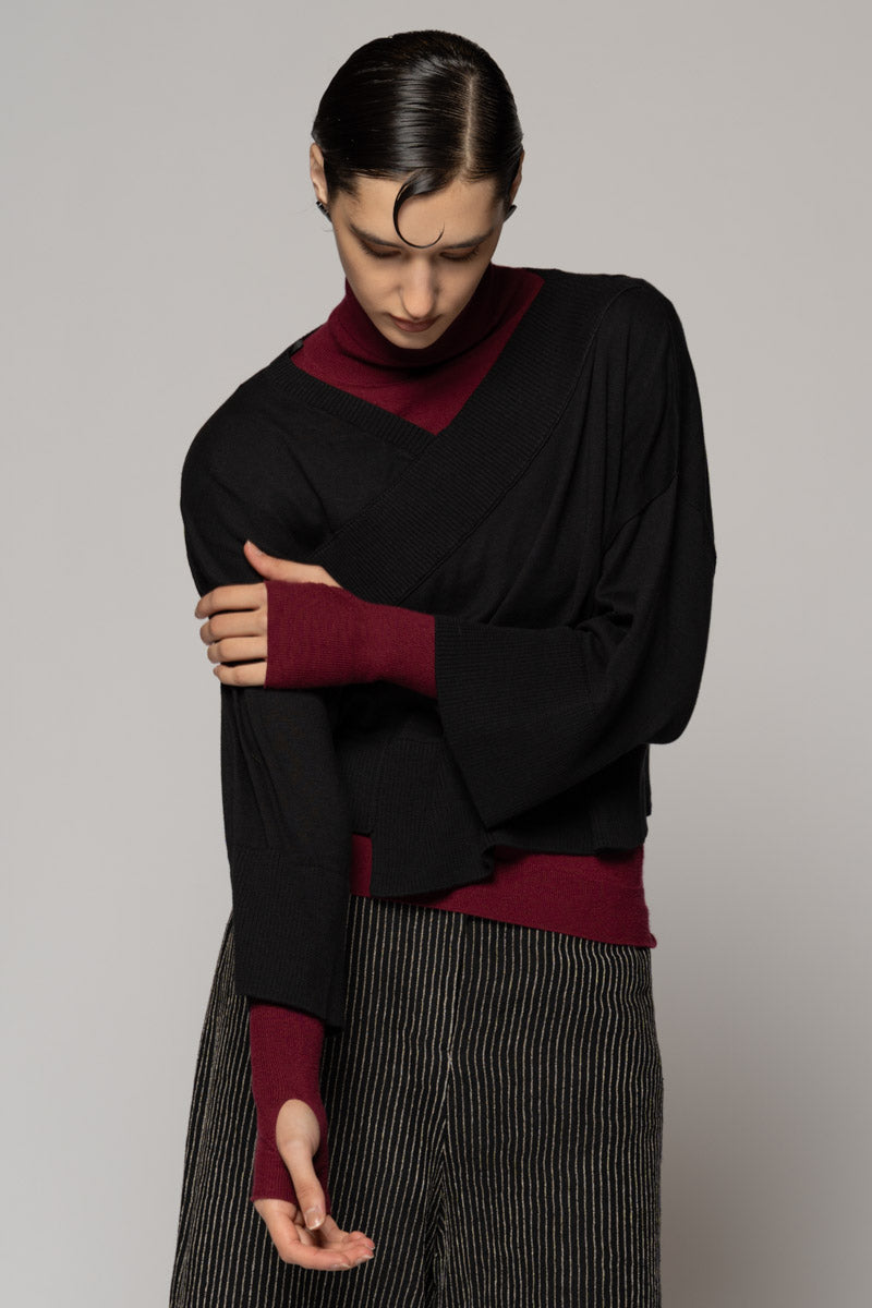 Casa Knit Top Blk