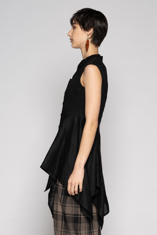 Chromate Drape Top Blk