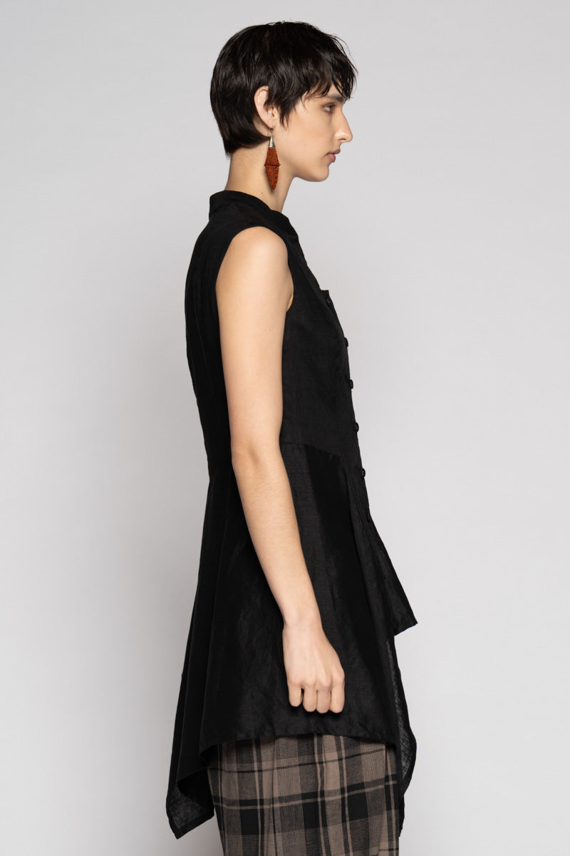 Chromate Drape Top Blk