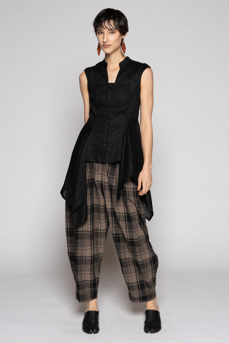Chromate Drape Top Blk
