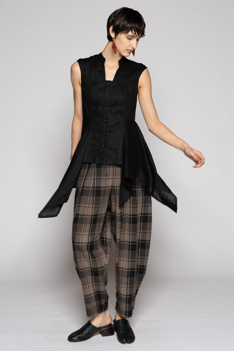 Chromate Drape Top Blk