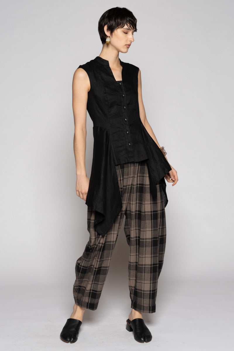 Chromate Drape Top Blk