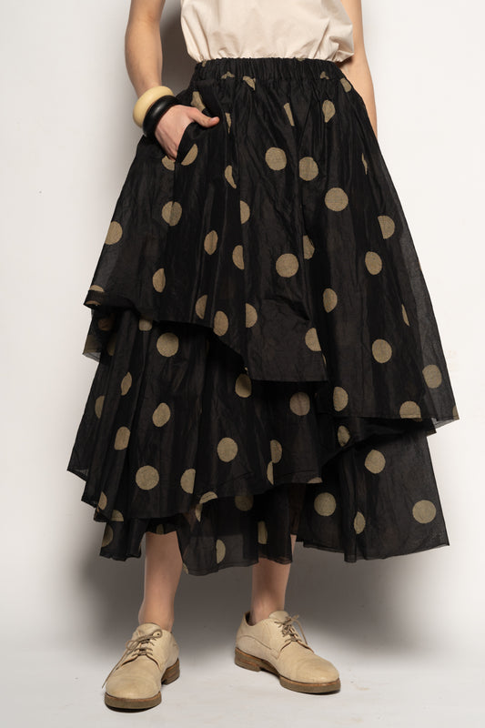 Dotto Layer Skirt Blk