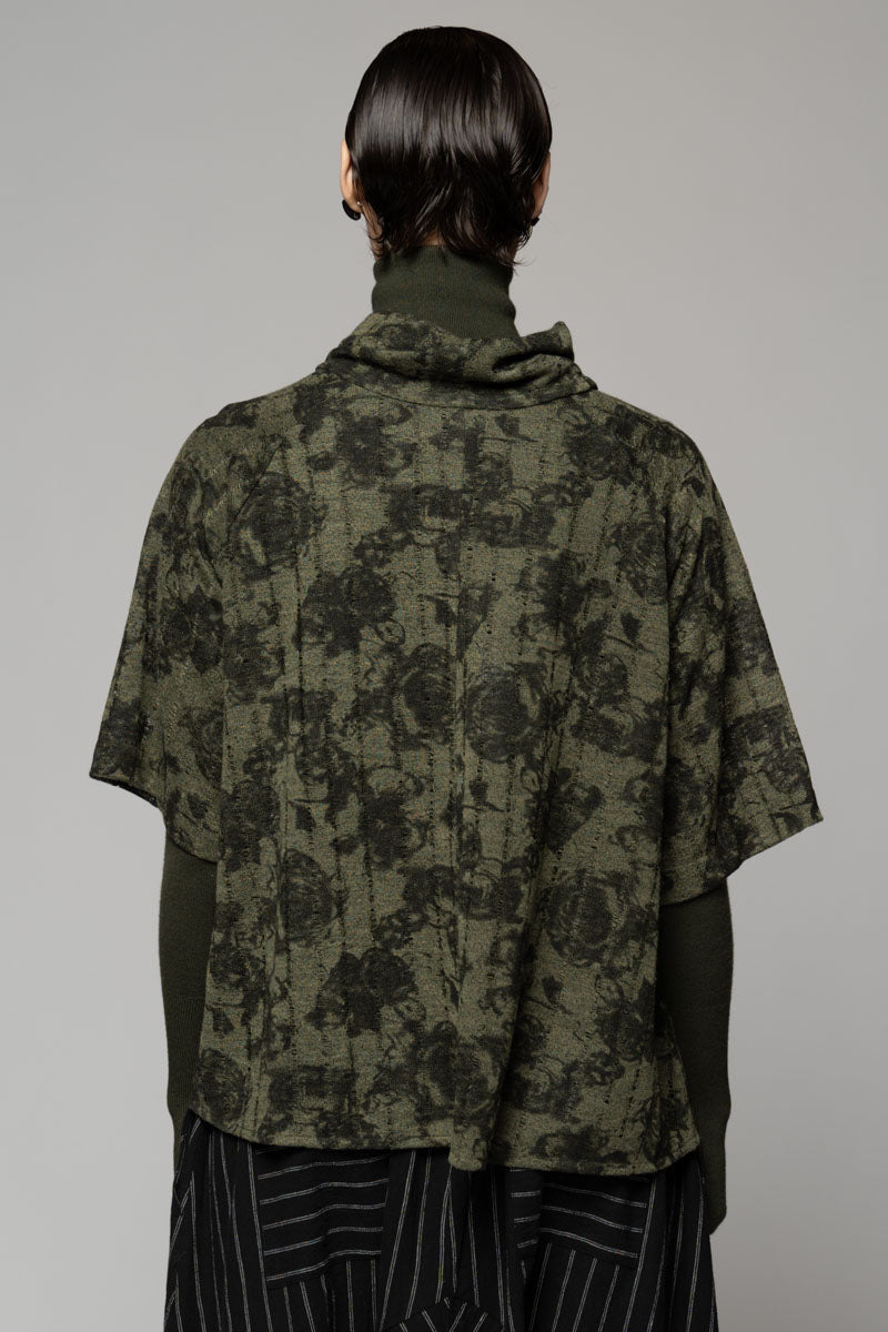 Toge Neck Top Sage