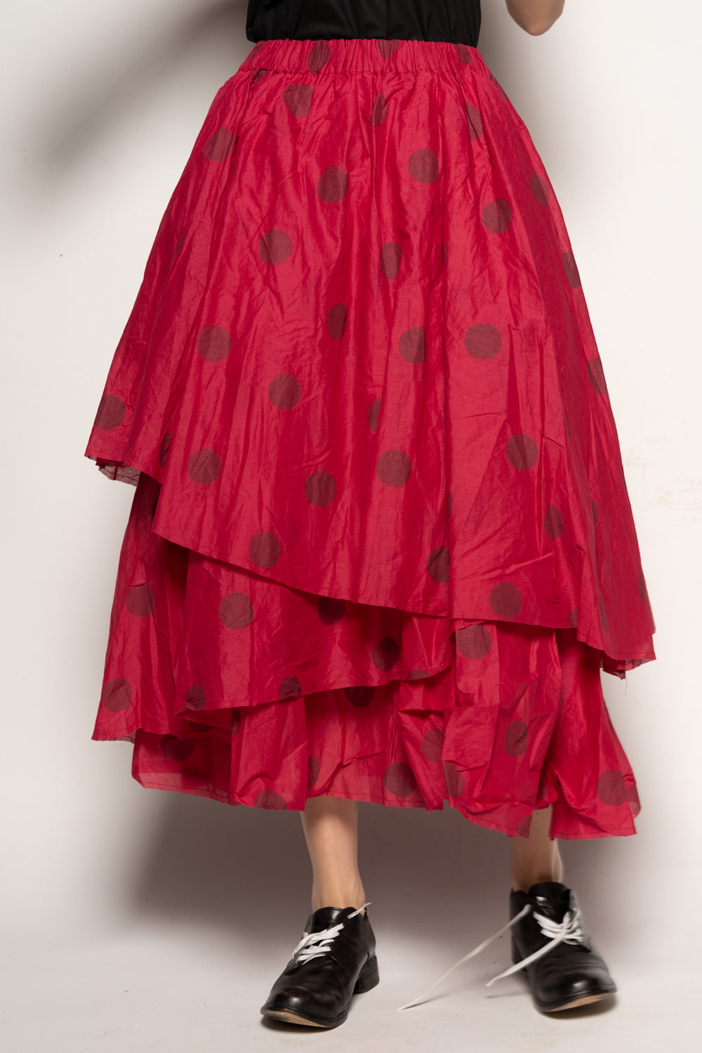 Dotto Layer Skirt Rose