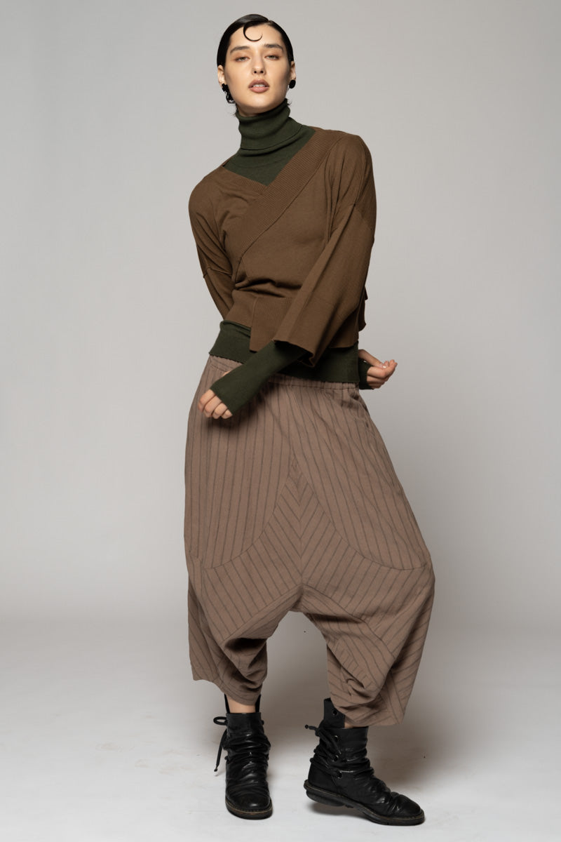 Casa Knit Top Bark