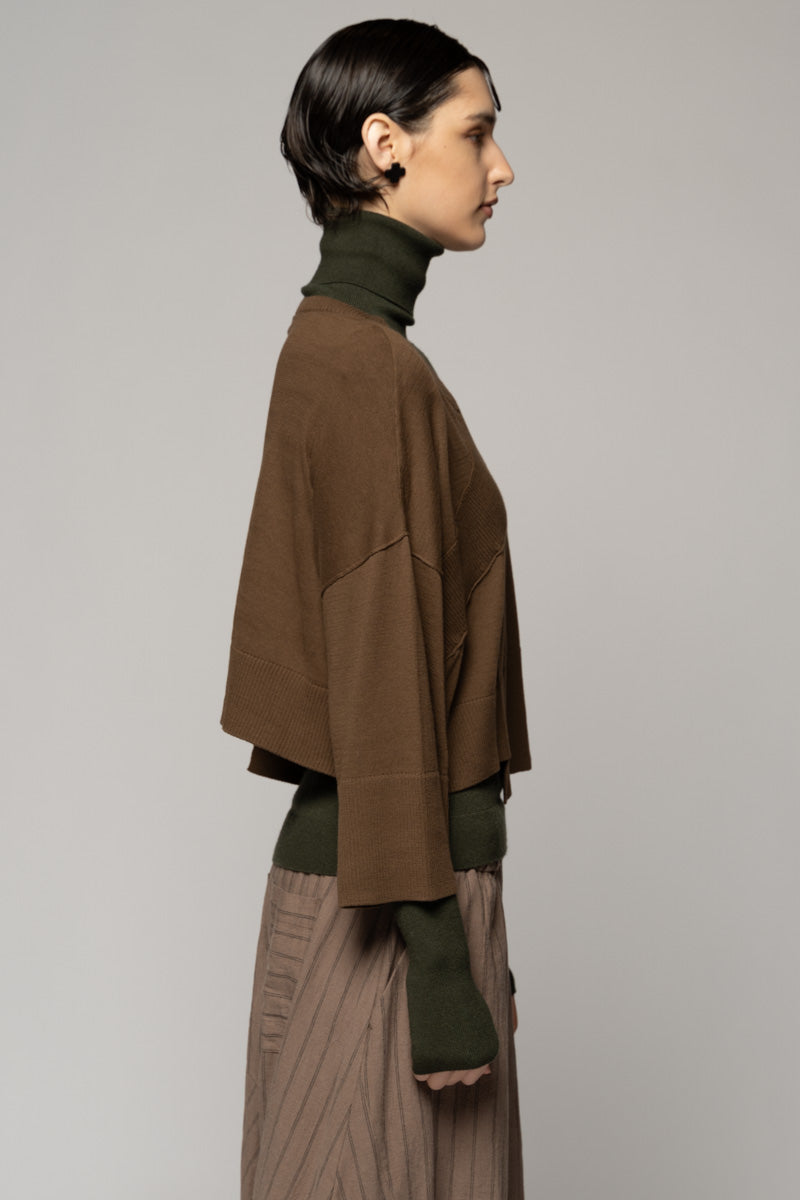Casa Knit Top Bark