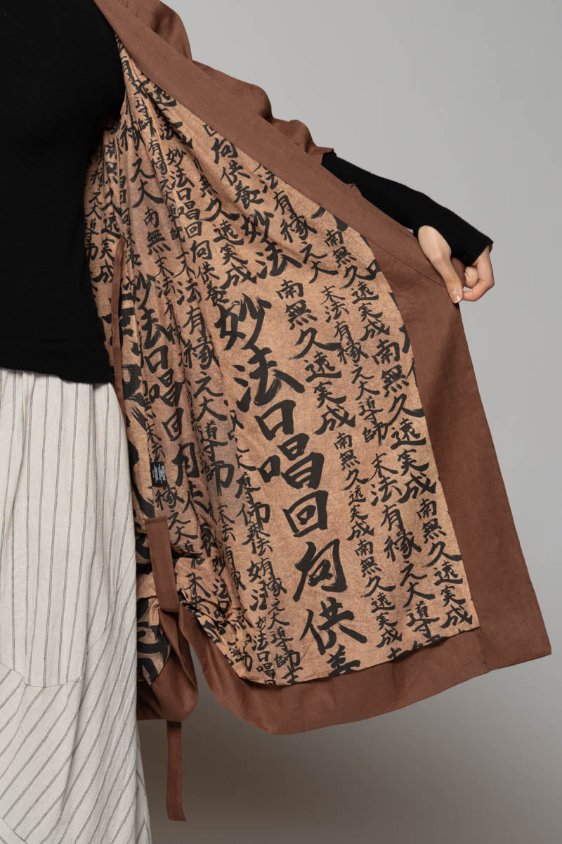 Kupa Wrap Dress Fawn