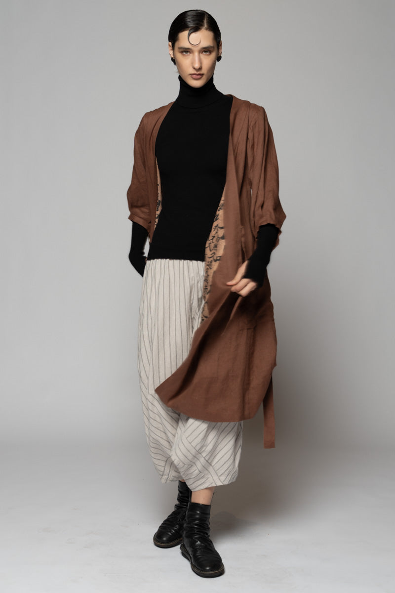 Kupa Wrap Dress Fawn