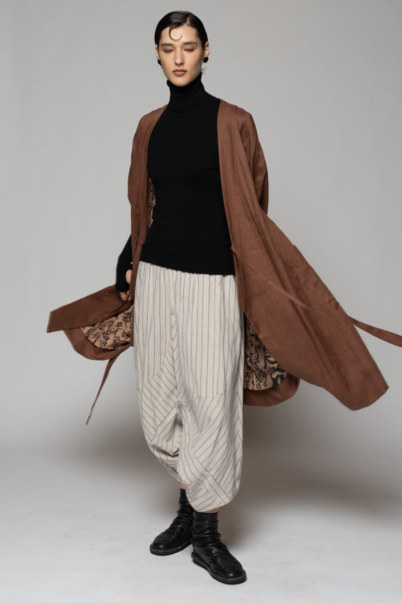 Kupa Wrap Dress Fawn