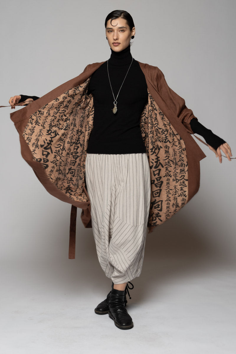 Kupa Wrap Dress Fawn