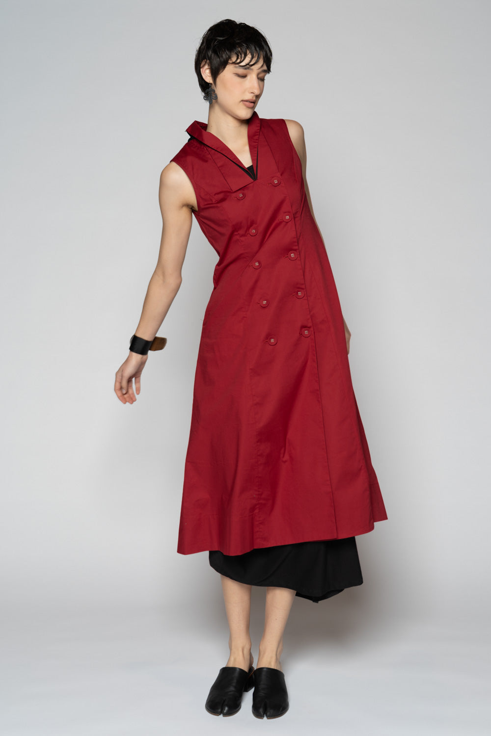 Overtone Dress Scarlet