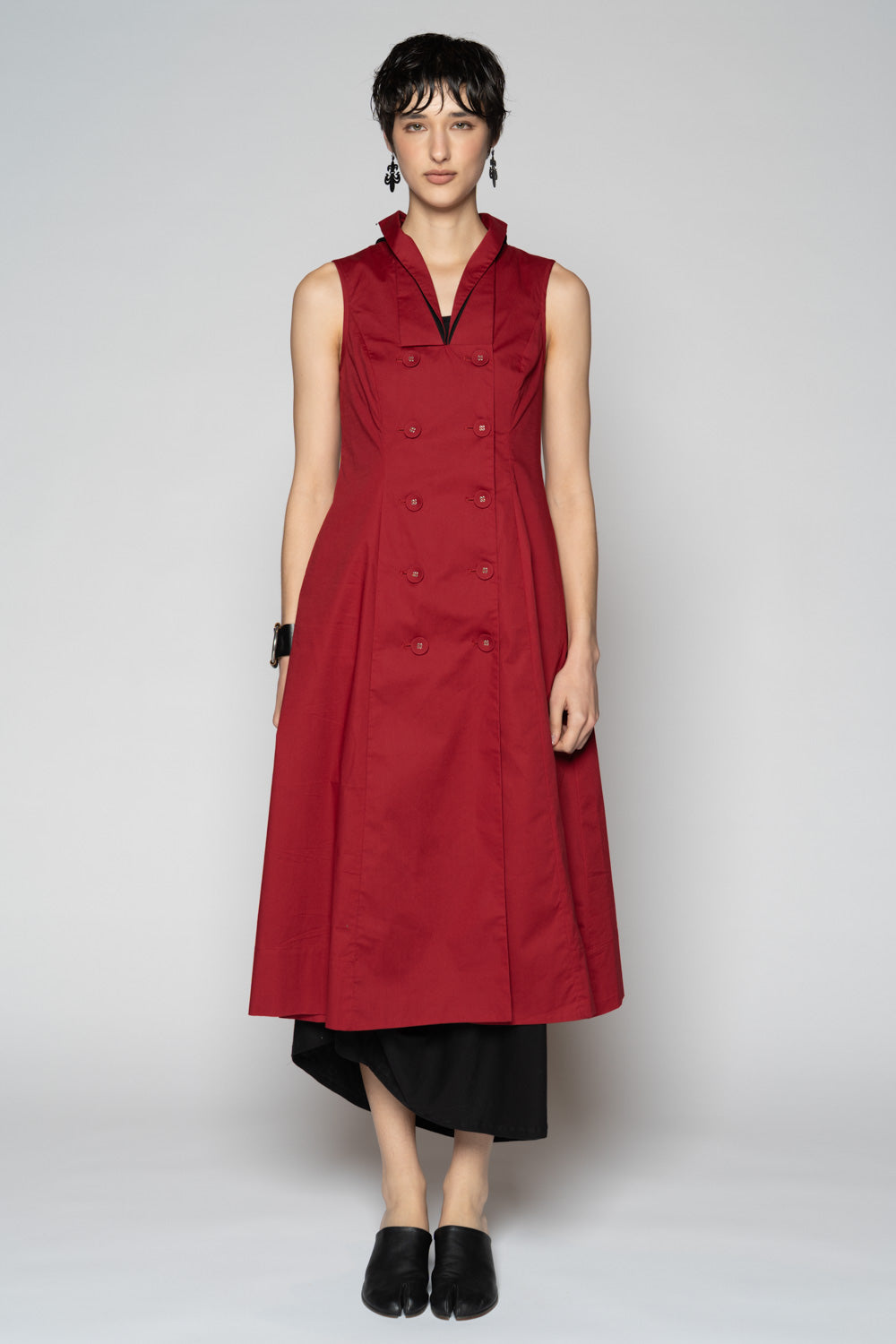 Overtone Dress Scarlet