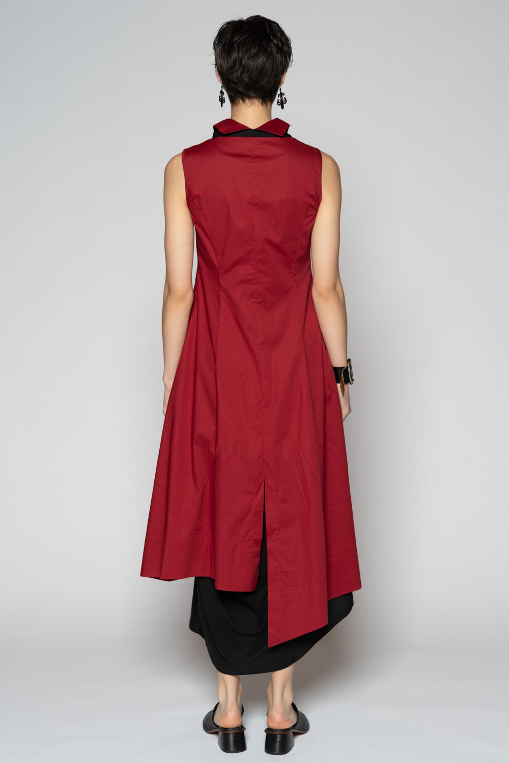 Overtone Dress Scarlet