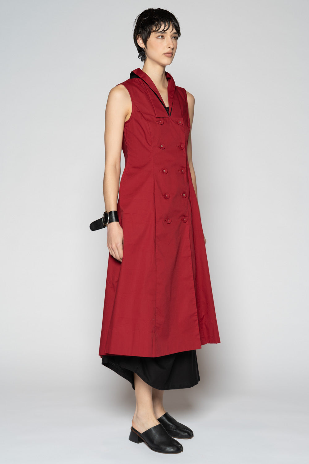 Overtone Dress Scarlet