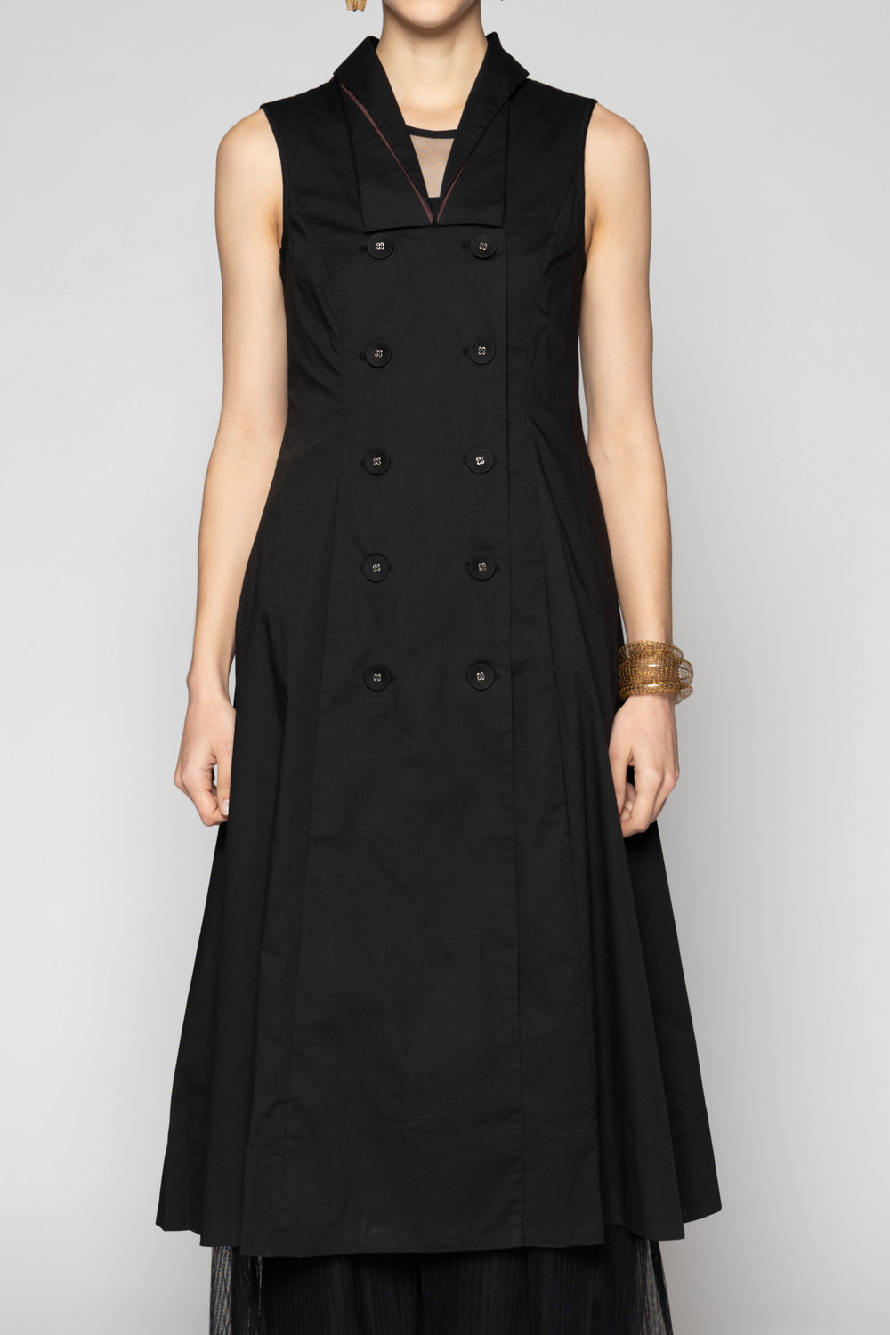 Overtone Dress Blk