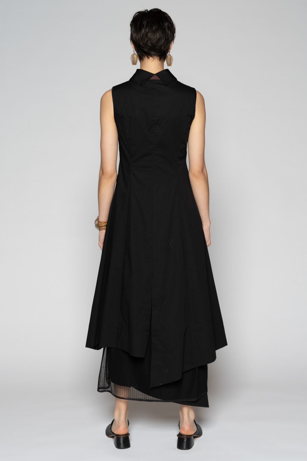 Overtone Dress Blk