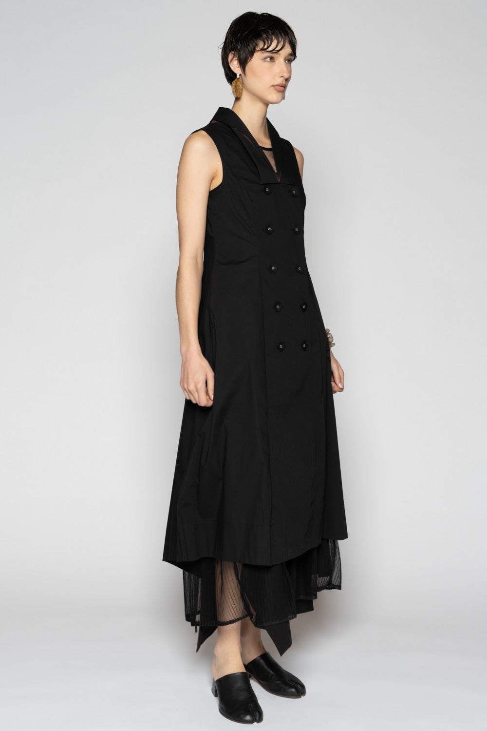 Overtone Dress Blk